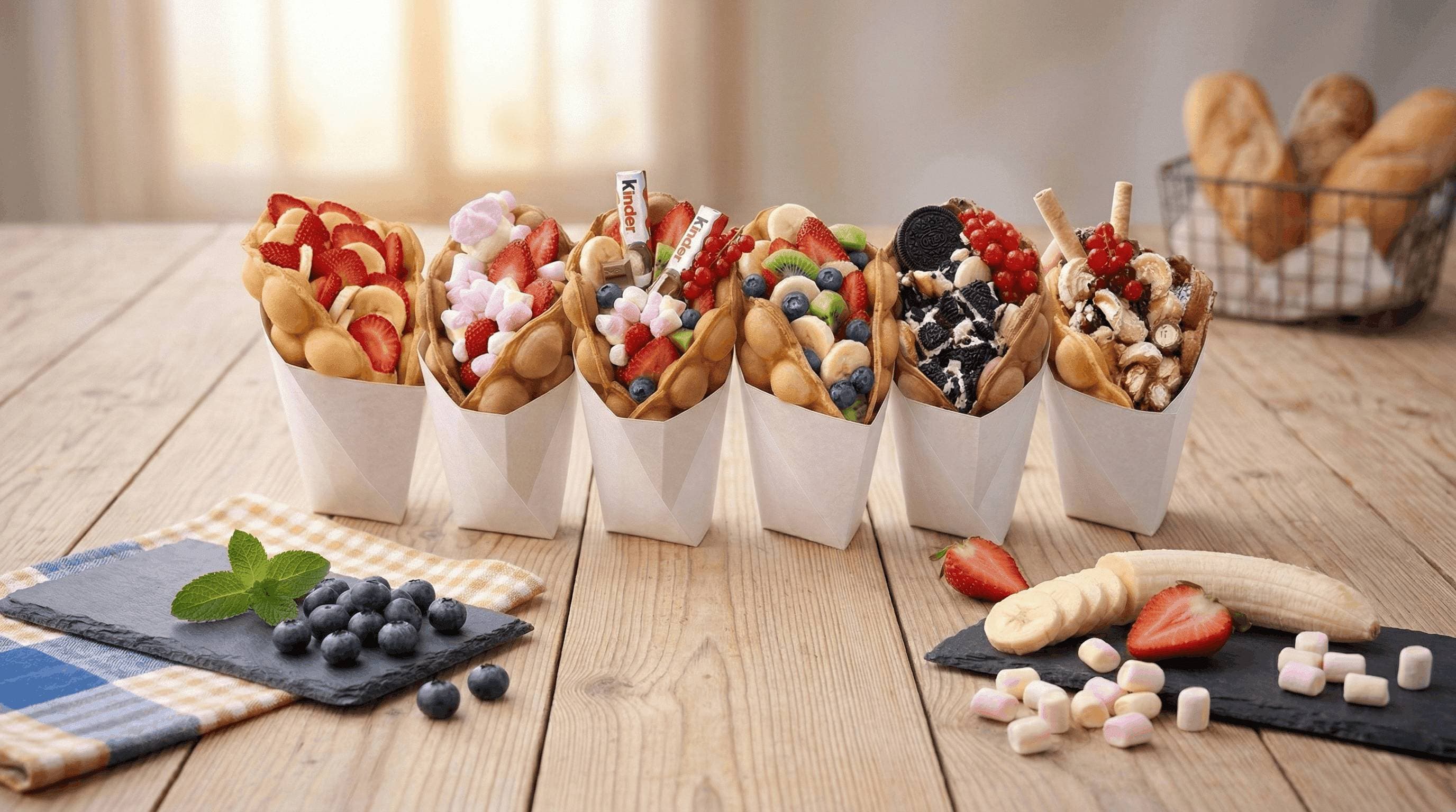 Waffle City - Detail wafle